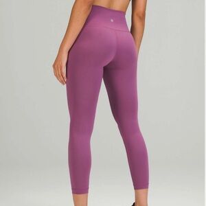 EUC Wunder Train High-Rise Legging in Vintage Plum - Size 8 - 25" Inseam